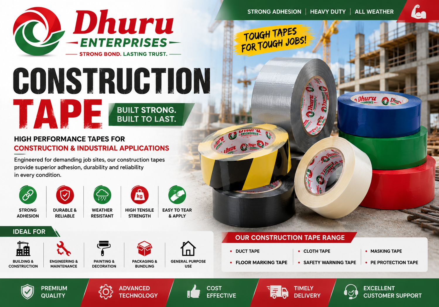 Dhuru Enterprises - Adhesive Tape Manufacturer 